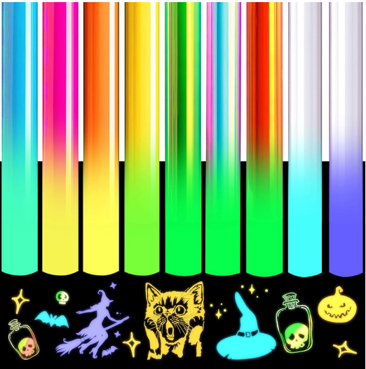 Glow in Dark PU Heat Transfer Vinyl (DL#)