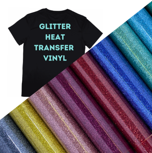 Glitter Heat Transfer Vinyl (DG#)